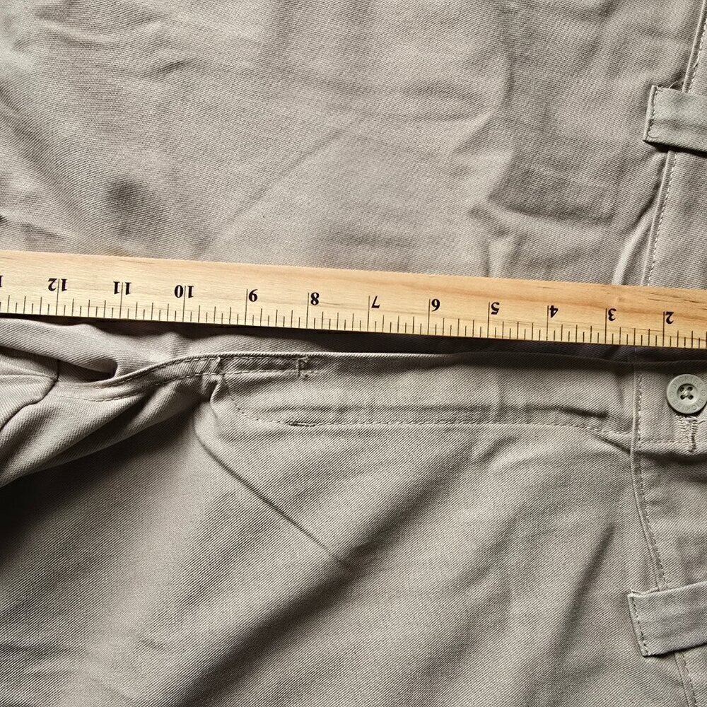 Dickies Cargo women’s Pants Size 36 Beige Slim Straight trouser - Picture 7 of 8